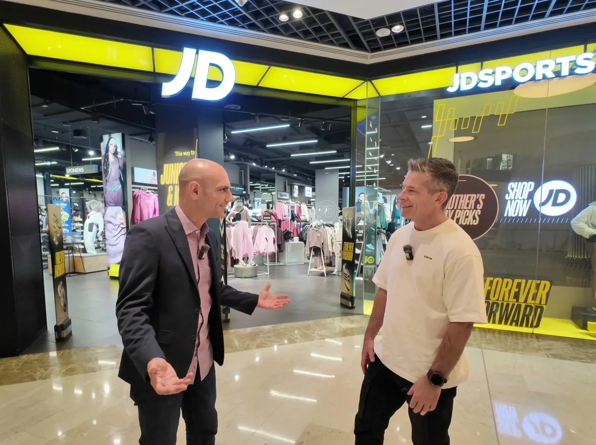 Retail Community Store Walks filmed inside a JD Sports store